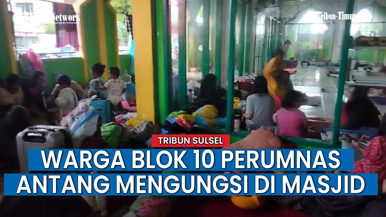 Banjir Kepung Blok 10 Perumnas Antang Makassar, Ratusan Warga Mengungsi