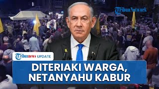 Keluarga Sandera Bangun Tenda di Depan Rumah Netanyahu, PM Israel Kabur Tak Jawab Tuntutan