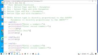 User Defined Function in PYTHON  PART - 2 ( CBSE Class 12 Computer Science)