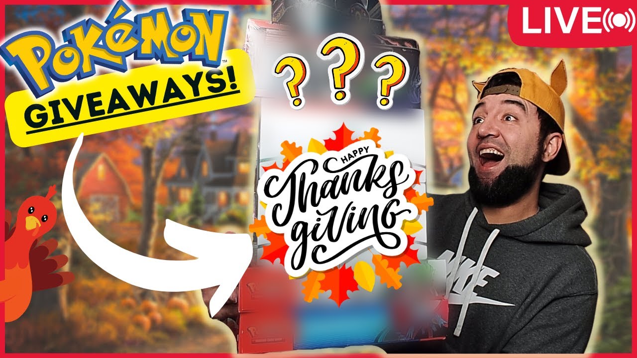 🔴 EPIC POKEMON LIVE GIVEAWAY (BecauseWhy Not!)