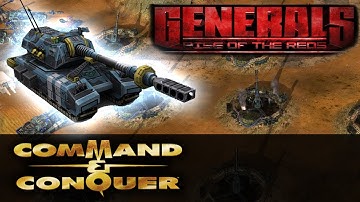 🔴C&C Generals Rise of the Reds | ECA vs China Hard AI | Burning Crusade