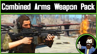 A Jaw-Dropping New Weapon Pack! (Fallout 4 Mod Review: Combined Arms Modern Weapon Pack)