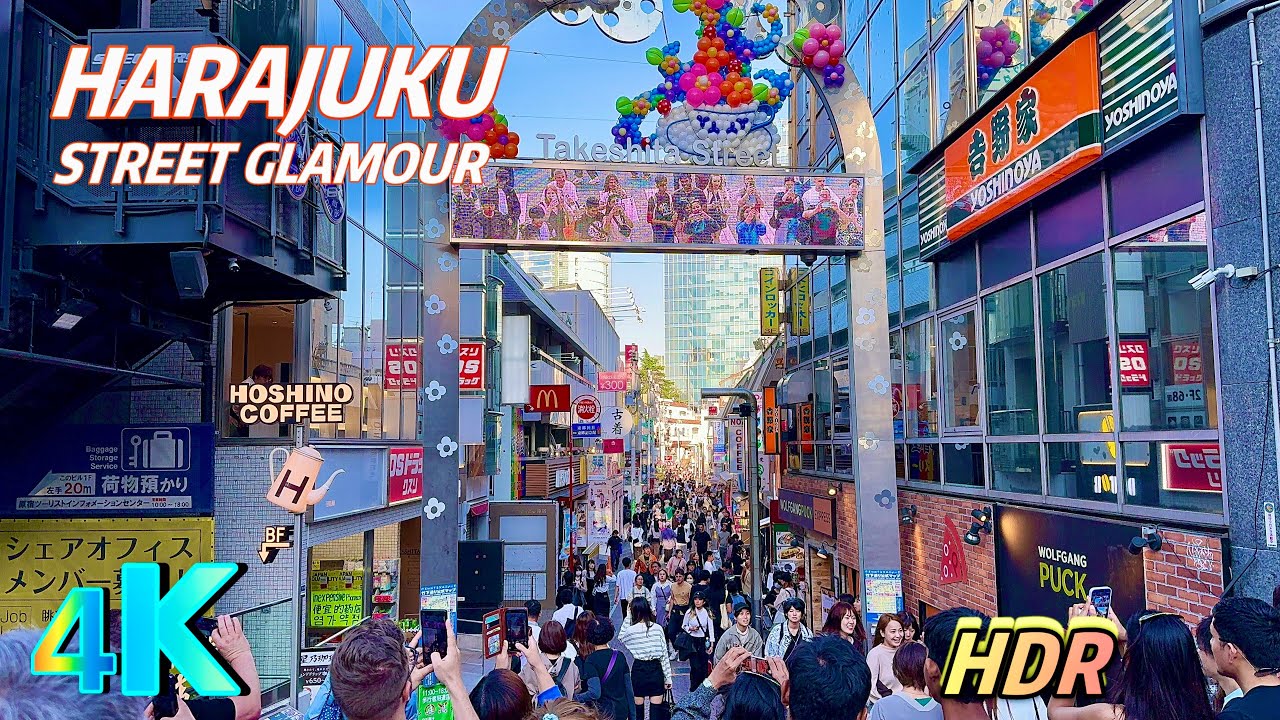 Harajuku Walking Tour, Tokyo, Japan, a frame from the walk