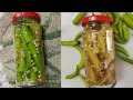 Pickled chillies  pickle vinegar chillies  sirke wali mirch ka achar       