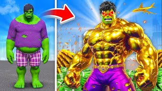 $1 To $1,000,000 HULK In GTA 5!