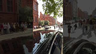 Roaring Sports Car On Mount Street, Mayfair: Luxury And Excitement Subscribe Resimi