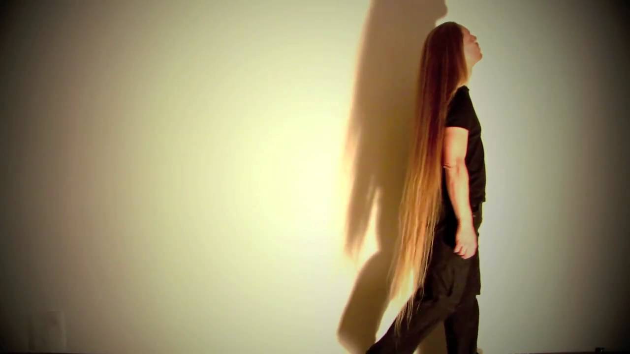 Windmilling my long hair