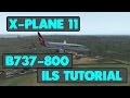 [X-Plane 11 Beta] [737-800] [Tutorial] | Using ILS to help land!
