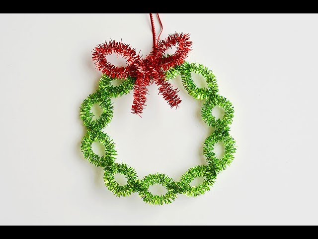 Pipe Cleaner Christmas Crafts for a Festive Holiday - DIY Candy