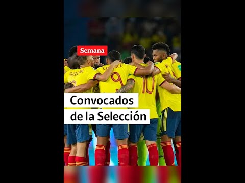 Convocados de la Selección Colombia para enfrentar a Venezuela y Chile | Semana Noticias