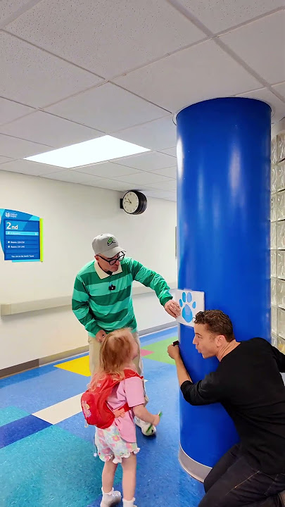 Blue’s Clues Hosts Steve and Joe Visit ETCH!