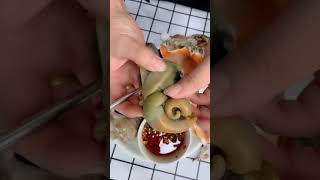 大海螺的正确吃法，有些地方不能吃！看看你会吃吗