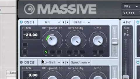How to Make a Kill the Noise Style Growl in Massive in Under Two Minutes!