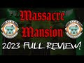 Massacre mansion 2023 review sams monster madness 2023