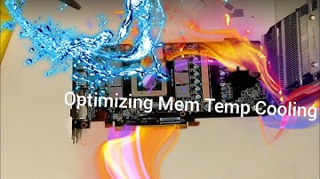 How To Reduce Mem Temps On A Graphics Card: RX 5700 Mech OC