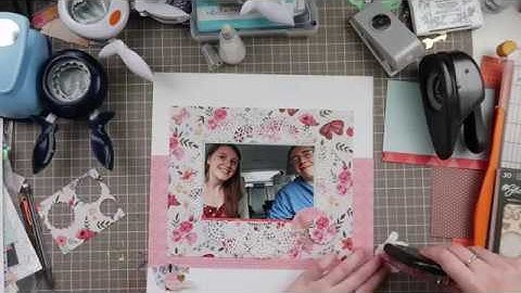 How To: Make DIY Embellishment Clusters from Scraps + Real-Time Layout Process