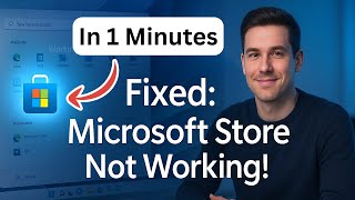 Microsoft Store Not Working Windows 11 FIX ( Step by Step )