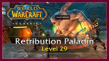 WoW Classic: Ret. Paladin Level 29