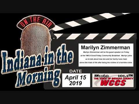 Indiana in the Morning Interview: Marilyn Zimmerman (4-15-19)