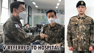 Taehyung In Military Hospital, V Bts' Health Condition Makes Army Wary