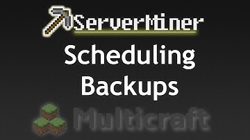 How to schedule automatic backups using Multicraft