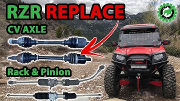Polaris RZR Axle & CV Replacement - A Complete How-To Guide