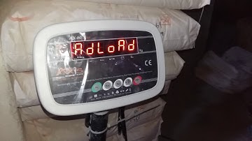AXIS AX 60 Plus Weighing Scale Calibration Procedure | 100 kg weighing scale calibration
