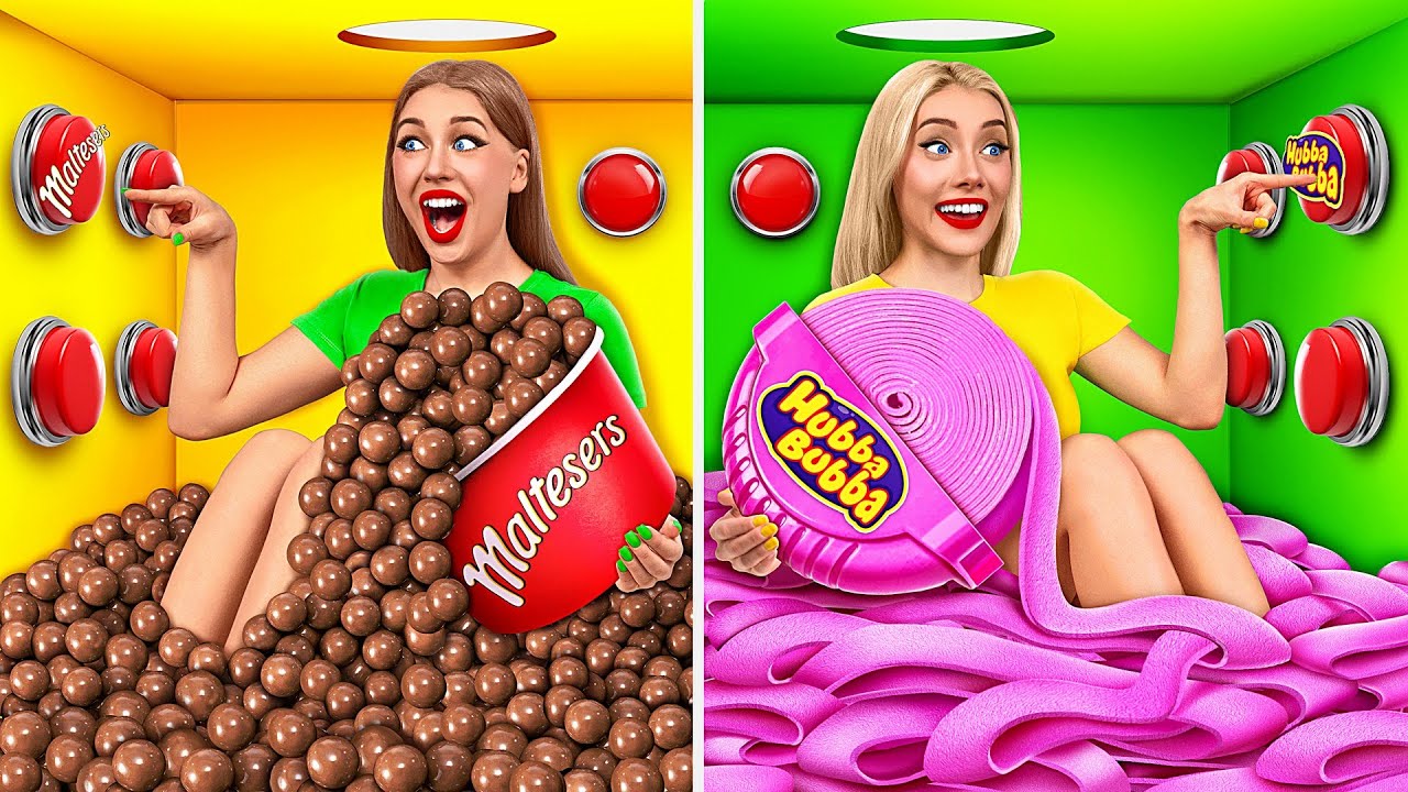 1000 Mystery Buttons Challenge Only 1 Lets You Escape | Crazy Challenge by Multi DO