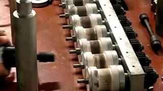 Tightening of Nut Using Nut Runner  Straightening Machine Sleeve