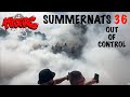 Summernats 36 gets WILD - burnouts, fire & cars kicked out!!! image
