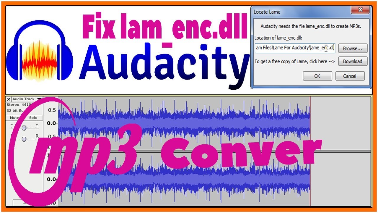 audacity mp3 lame encoder free download