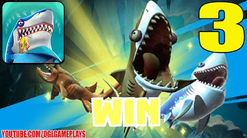 Hungry Shark Heroes - Gameplay Part 3 (Android iOS)