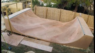 Making A Halfpipe Ramp