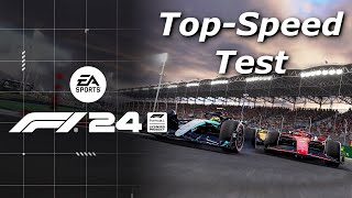 F1 24 | TOP-SPEED-TEST | Wer hat den höchsten Top-Speed?