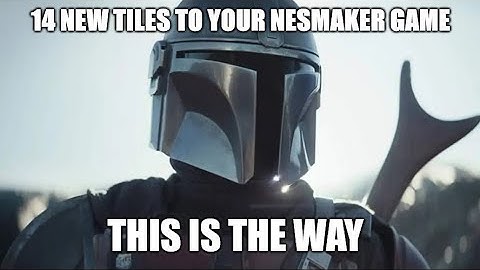 NESmaker Tutorial "Adding 14 NEW Tiles To Your Game Using Sub Tiles"