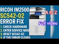 Ricoh IM2500 SC542-02 Error Fix | Thermistor Replacement & Fusing Unit Repair