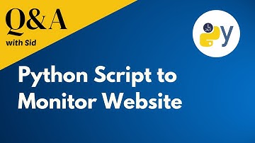 How to make python script to monitor website #protips #tips #tipsandtricks #python #coding #learning