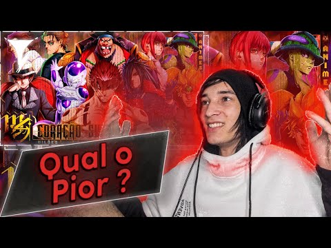 (Makima wins) REACT Vilões (Animes) - Coração Sujo | M4rkim