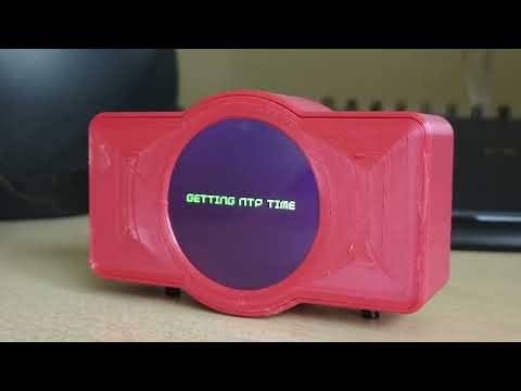 3D Print Raspberry Pi Pico Desktop Clock