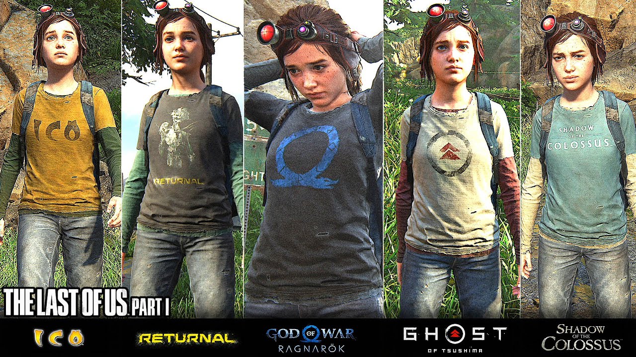 NOVAS SKINS THE LAST OF US PART I God of War Ghost of Tsushima e Mais YouTube