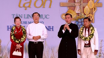 Ca Mừng Tân Linh Mục Giuse Martino Hồ Quốc Vinh, GX. Tân Hương 27.6.2022