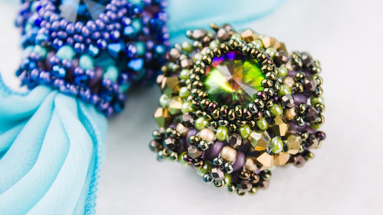 Ещё одна брошь для шейных платков(Часть 2/2)