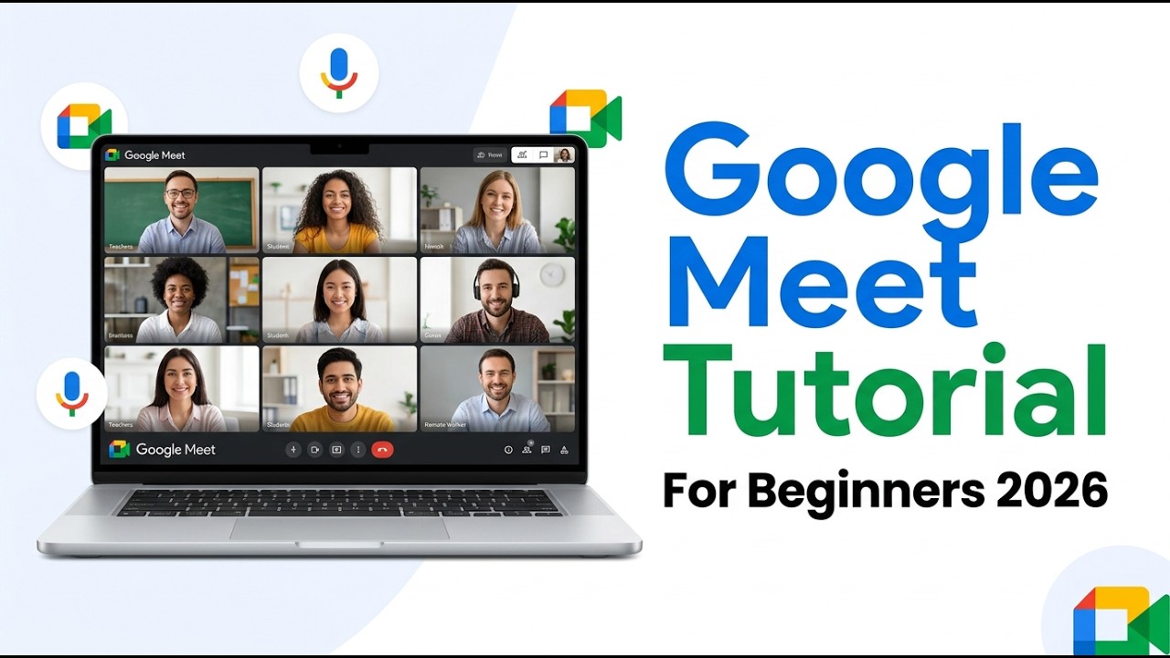 Google Meet for Teachers, Students & Teams - Full Tutorial - YouTube