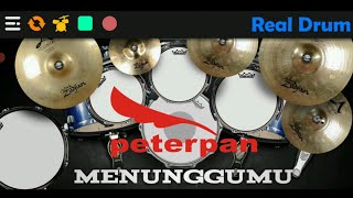 Download lagu PETERPAN feat CHRISYE - MENUNGGUMU - REAL DRUM COVER