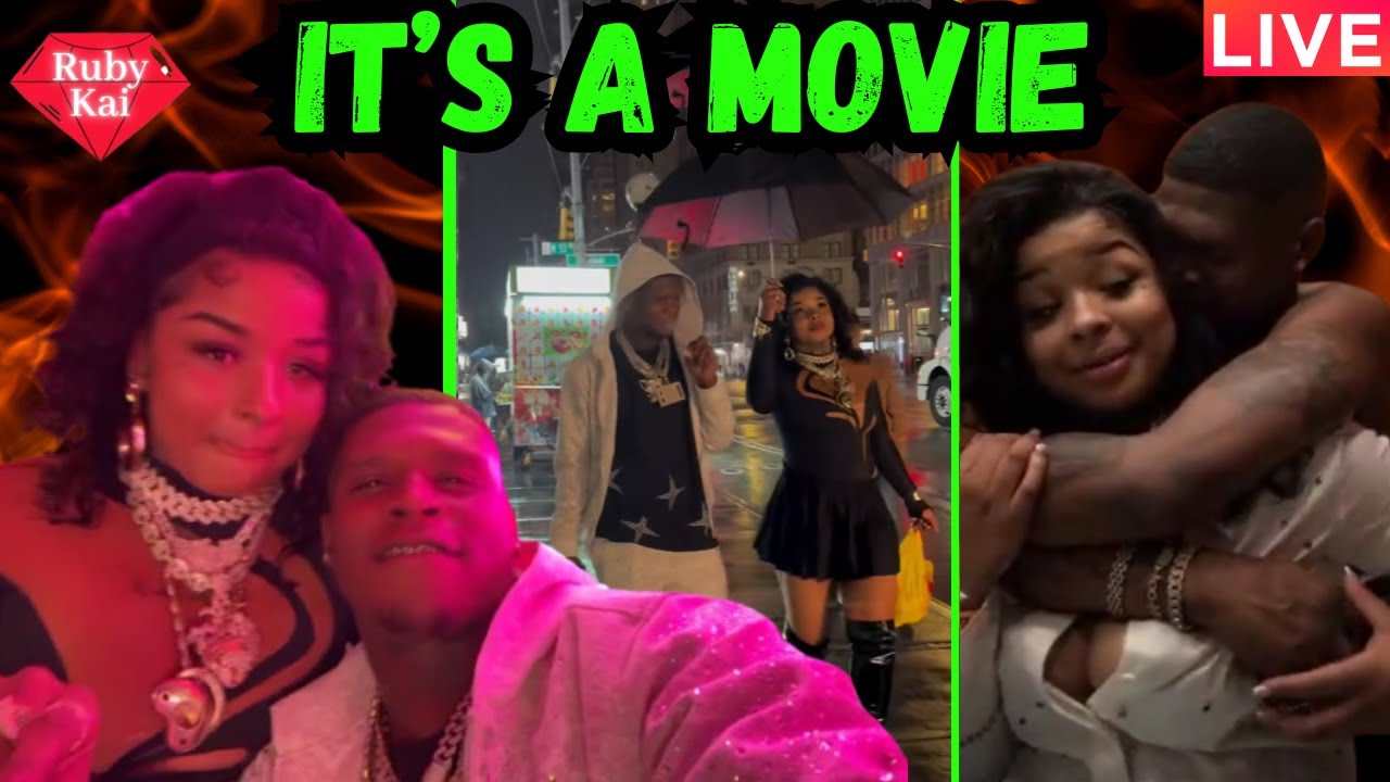 Chrisean & Bino Film МУЗЫКАЛЬНЫЕ КЛИПЫ в Нью-Йорке ‼️HoodTrophy Bino LIVE