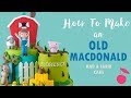 Old MacDonald Had A Farm Cake | How To | Cherry School