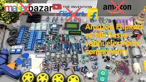 "Electronic Components Unboxing video | Sabse Sasta Electronics | Arduino, Sensor, DIY Kit in Hindi"