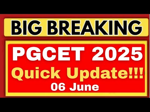 PGCET 2025 Option