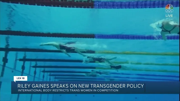 Riley Gaines speaks on new transgender policy