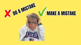 Famous STOP Saying “Do a Mistake”! | DO vs MAKE Explained (English Grammar for ESL Learners) Profile